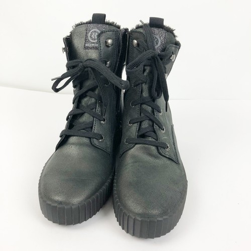 ROMIKA Women Montreal 04 Boots EU 42 US 11 Black Leather Waterproof NWOB - Picture 4 of 11