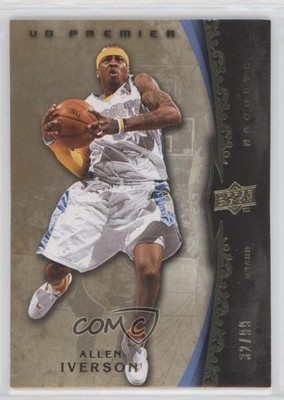 2008-09 Upper Deck UD Premier 32/99 Allen Iverson #35 HOF g2x