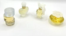 Nina Ricci Miniature Perfume Lot-includes 4 Mini Collectible Bottles *See Desc.