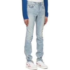 Rhude Blue RH-3Z Jeans Size 32x32 SY1184B3 10...