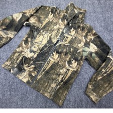Columbia Youth 10/12 Camo Fleece Jacket Full Zip Realtree Hunting