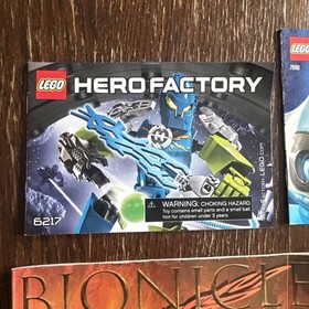 Lego Bionicle / Hero Factory Instruction Books. Tahu 8534. Toa. 