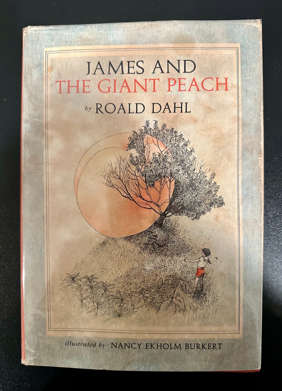 James and the Giant Peach by Roald Dahl (1961, First Edition 2nd State - VG/DJ)