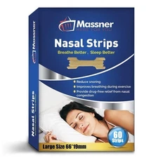 Nasal Strips Anti Snore Nose Clip Stop Snoring Better Sleep Aid Breath Right