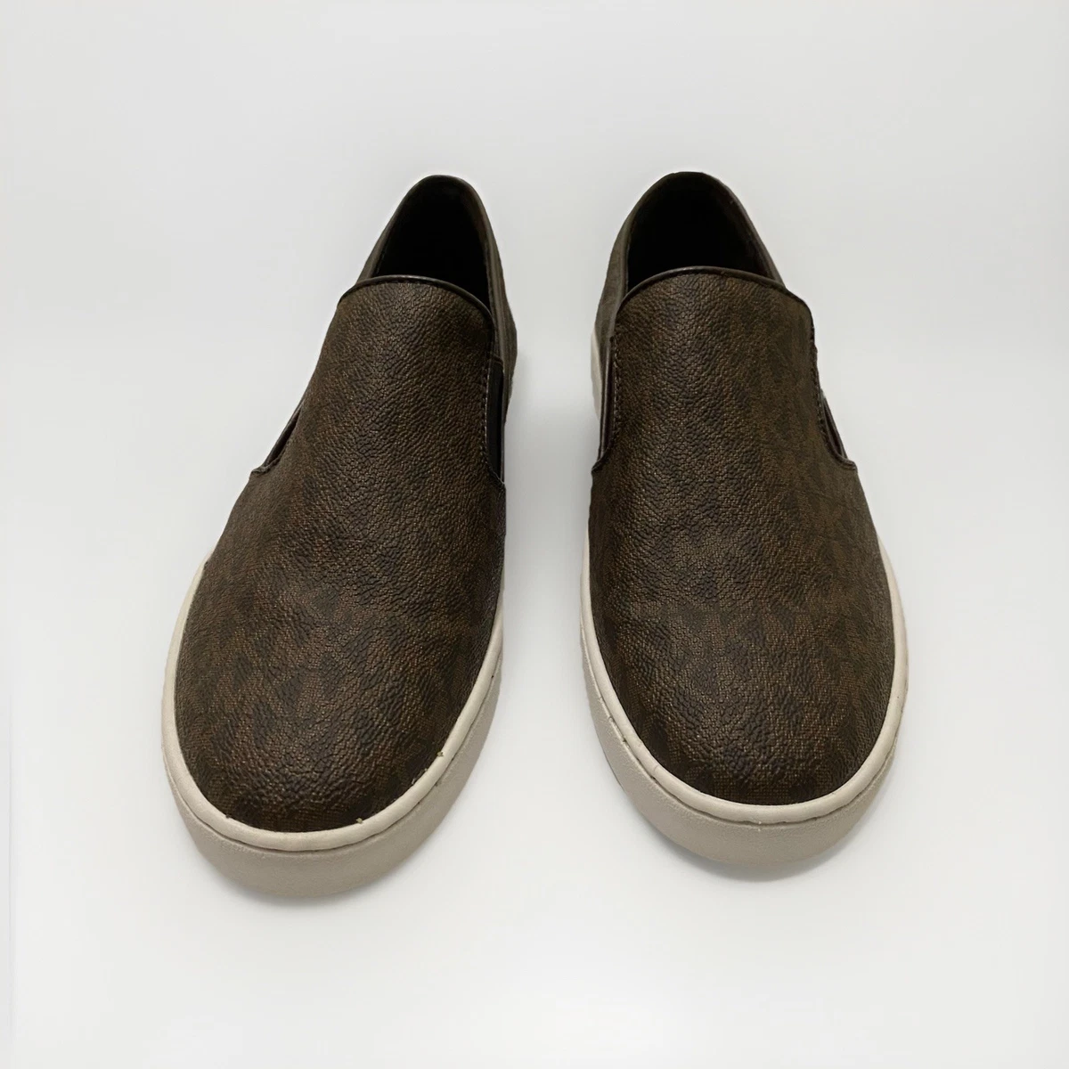 MICHAEL KOR. Woman\'s  Slip-On Casual Sneakers in Charcoal Gray Michael Kors Slip-On Fashion Sneakers for Women | Mercari main image 4