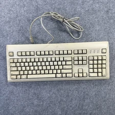 Apple Design M2980 Keyboard for Mac Classic SE LC Vintage Beige 90s ADB Untested