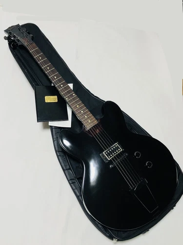 Electric Guitar Gibson Custom ES-335 Black with Soft Case