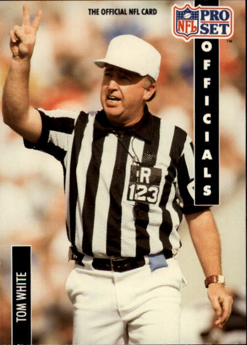 1991 Pro Set #368 Tom White OFF - FB