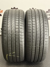 2x 225 40 R18 92W XL PIRELLI CINTURATO P7 BLUE 5-6mm TESTED FREE FITTING