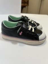 See Kai Run Kids Low Top Sneakers Black/Purple US 8 Toddlers MSRP 37.99