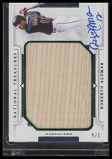 2024 Panini National Treasures #LJS-RAL Roberto Alomar Legendary Lumber Auto #/5