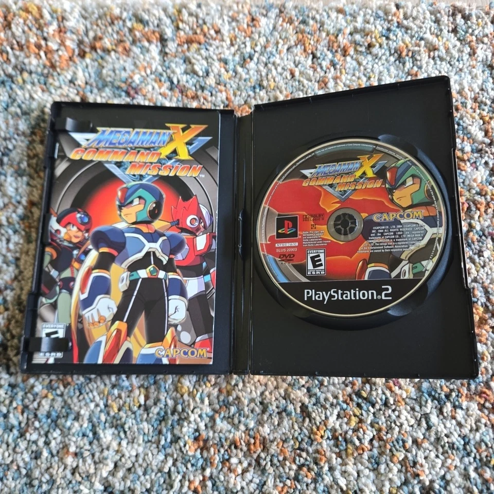 Megaman X Command Mission (Sony PlayStation 2, 2004) CIB PS2 Tested & Working - Image 3 of 4