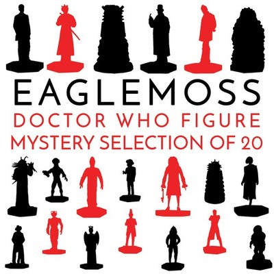 Doctor Who Figur Eaglemoss zufällige Auswahl 20 verschiedene NEU