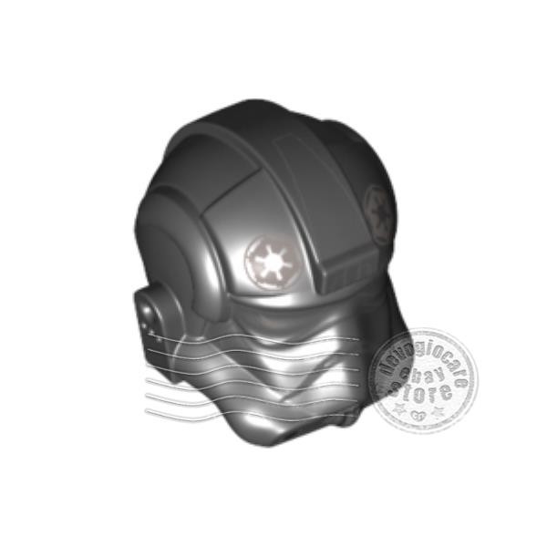 1x LEGO 87556pb06 Helmet SW Stormtrooper TIE Fighter Pilot Black | 6100691  | eBay