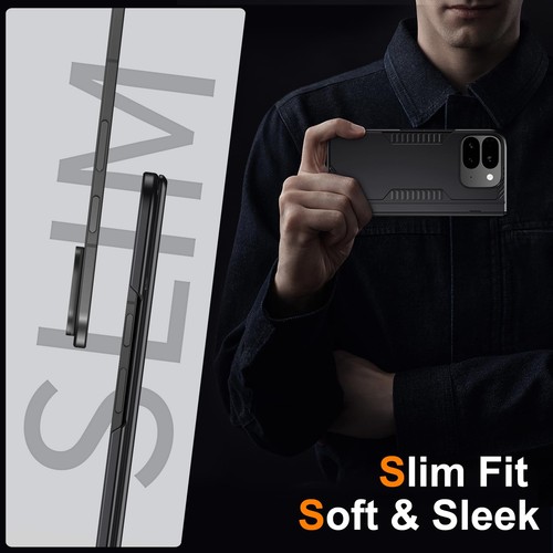 Google Pixel 9 Pro Fold Case: Slim Stand, Displayschutzfolie, Wireless Charging - Bild 4 von 8