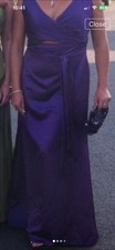 Purple Ball Gown Dress for Prom Fabulous for Dancing