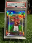2024 Donruss Optic - Rated Rookie Jayden Daniels #248 Holo Prizm (RC) PSA 9