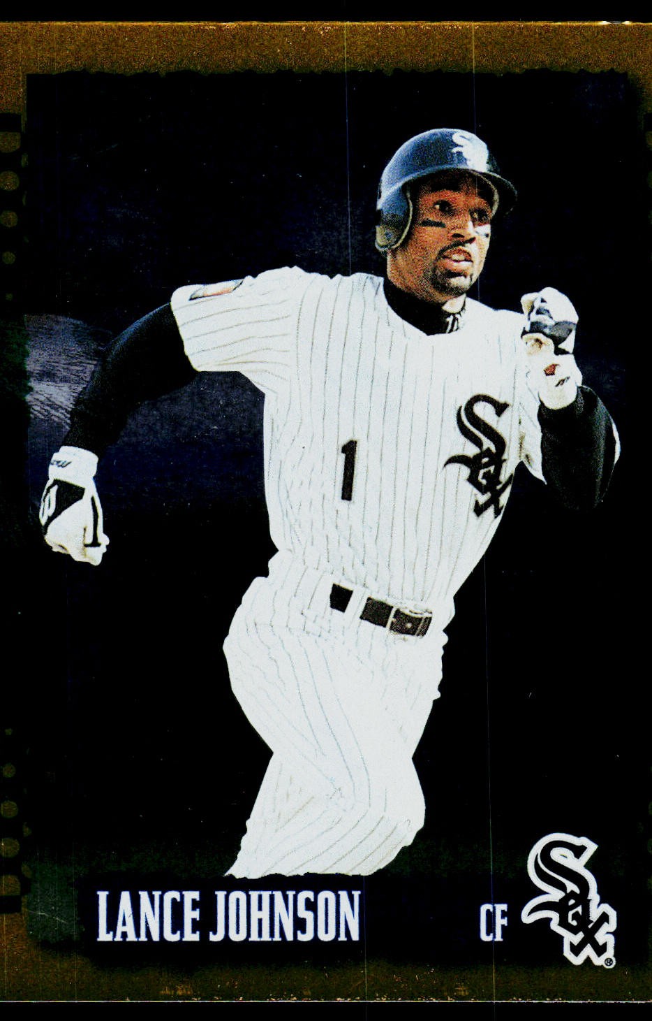 1995 Score #360 Lance Johnson Gold Rush
