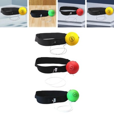 Boxen Reflexball MMA Boxausrüstung Sporttrainer Verstellbares Kopfband