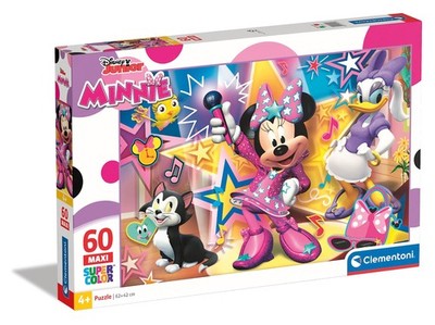 Puzzle 60 Maxi SuperColor Minnie Happy Helpers Cartoon