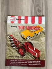 International Harvester Vintage Dealer Catalog For Ordering Working Toy Models
