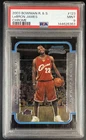 2003-04 LeBron James Bowman Chrome Rookie Card #123 PSA 9 Mint Cavaliers