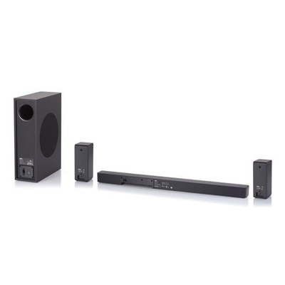 Onn 5.1 Soundbar with 37'' Surround Sound Speakers and Wireless Subwoofer