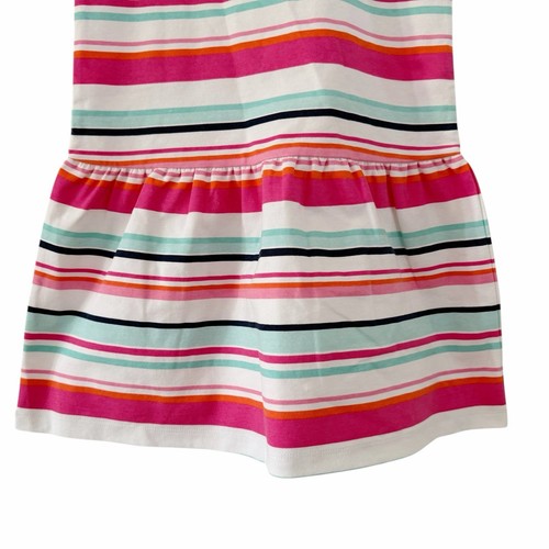 NEW Janie and Jack Dress Sleeveless Stripes Summer Spring NWT $49 Size 7 Girls - Picture 3 of 8