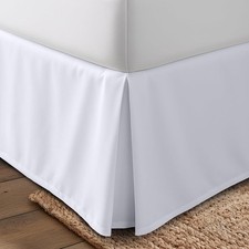 Utopia Bedding Queen Bed Skirt - Soft Quadruple Pleated Ruffle - Easy Fit with 1