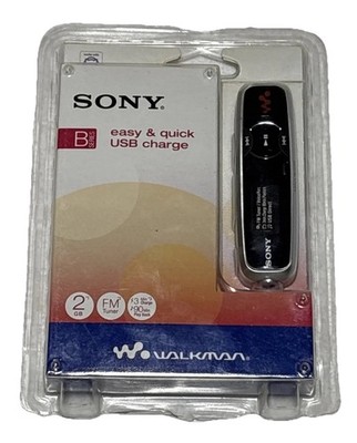 SONY Walkman B Series 2GB MP3 Music Player NWZ-B135F Black 2008