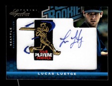 2012 Panini Signature Series #133 Lucas Luetge Rookie MLBPA Logo #/299