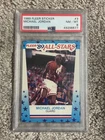 1989 Michael Jordan Fleer Sticker #3 Card Chicago Bulls HOF PSA 8 NM-MT THE GOAT