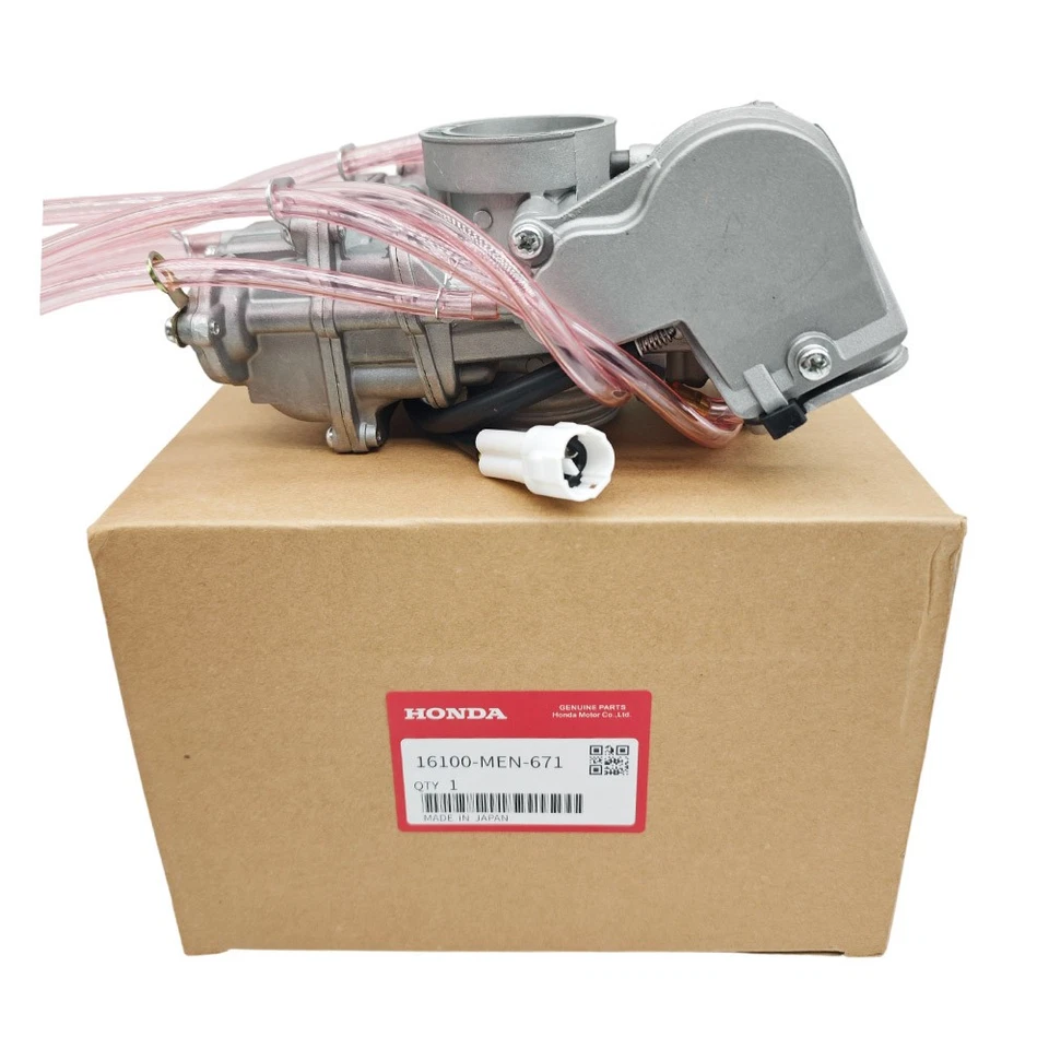 New OEM Carburetor For Honda CRF450R 2002-2008 CRF450X 2005-2014 16100-MEN-671 Foto 3 de 4