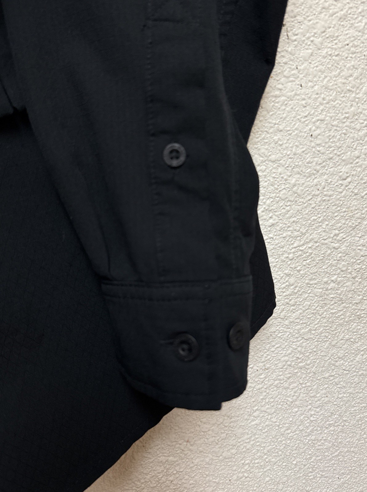 NIKE Men’s ACG Dri-FIT UV "Devastation Trail Black Jacket Shirt DN3937-010 Sz M image 7