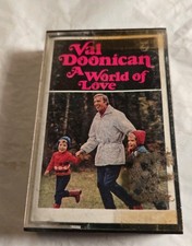 Val Doonigan A World Of Love Cassette Tape Album Great Condition