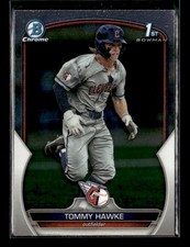2023 Bowman Draft #BDC-141 Tommy Hawke Chrome Cleveland Guardians