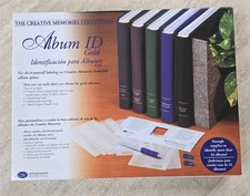 Creative Memories Gold Album ID Kit New with Multipurpose Tool Clips 95- 02