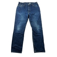Vtg 90s Levis 505 Jeans Mens 38x32 Made in USA Regular Fit Straight Leg Blue