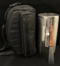 BLANCO GUIRA PROFESSIONAL 20"X 13" CON SU ESTUCHE Y GANCHO DE TAVERAS SOUND🇩🇴