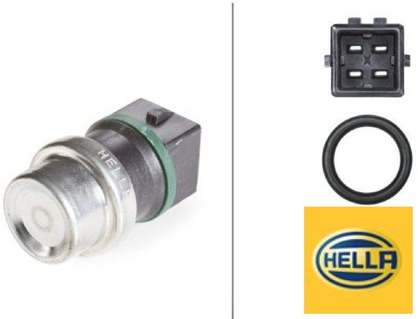 Hella 6PT009107-461 Sensor FüR KüHlmitteltemperatur Sensor-image
