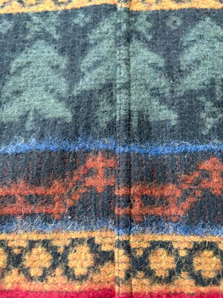 Manta Woolrich 100% Lana Pura 110x100 con DOS fundas de almohada a juego Foto 4 de 4