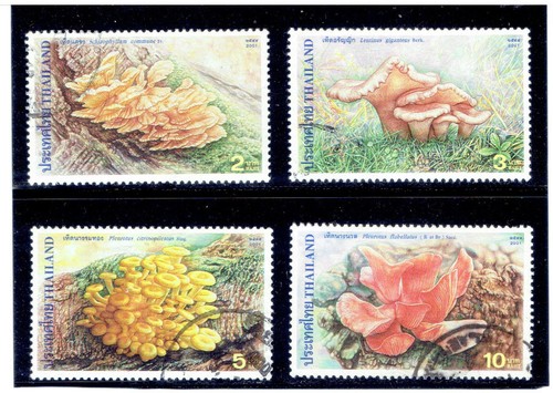 THAILAND 2001 Mushrooms (Flora) FU CV $2.00