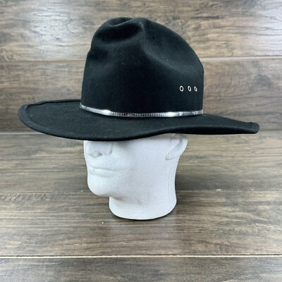 80s Baily Cowboy Hut 黒 80s Baily Cowboy Hut 黒 Vintage Bailey Double X Fur Blend