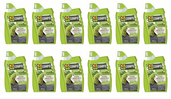 COMPO Rasen Moos-frei Herbistop 6 l Garten Wiese Konzentrat | eBay.de
