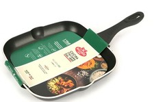 Bistecchiera Ballarini 28cm Antiaderente - Fondo Per Induzione, Rivestimento 3 Strati, In Alluminio, Per Carne E Verdure