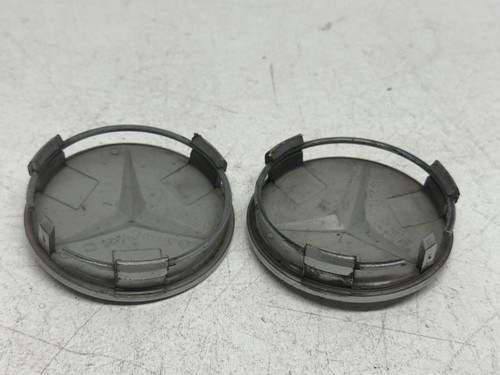 T1115 1984-2002 Mercedes ML320 R350 Wheel Center Hub Caps 75mm Set Of 2 OEM - Picture 5 of 7