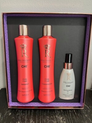 Chi Royal Treatment Hydrating CURL CARE Essentials Kit - Shampoo & Conditioner