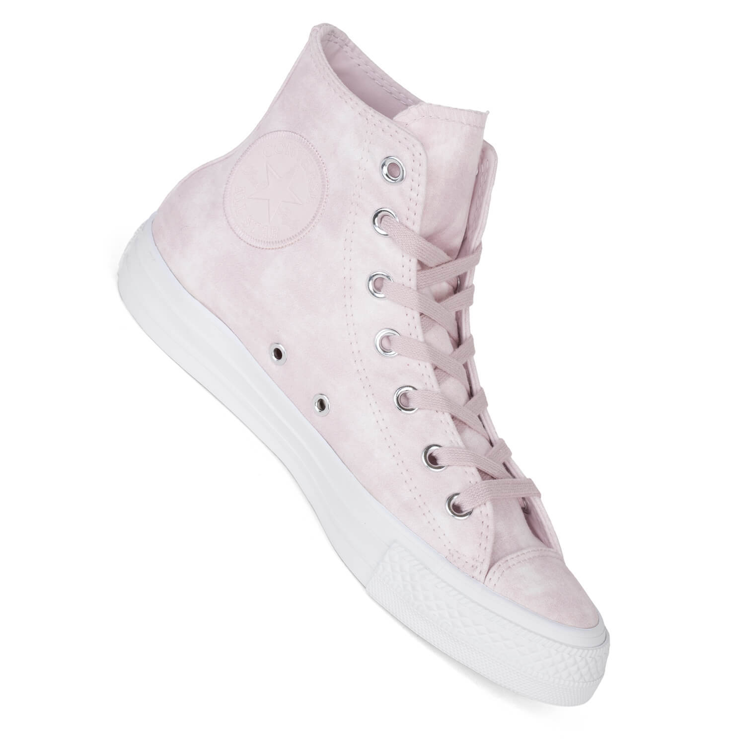 barely rose converse high tops