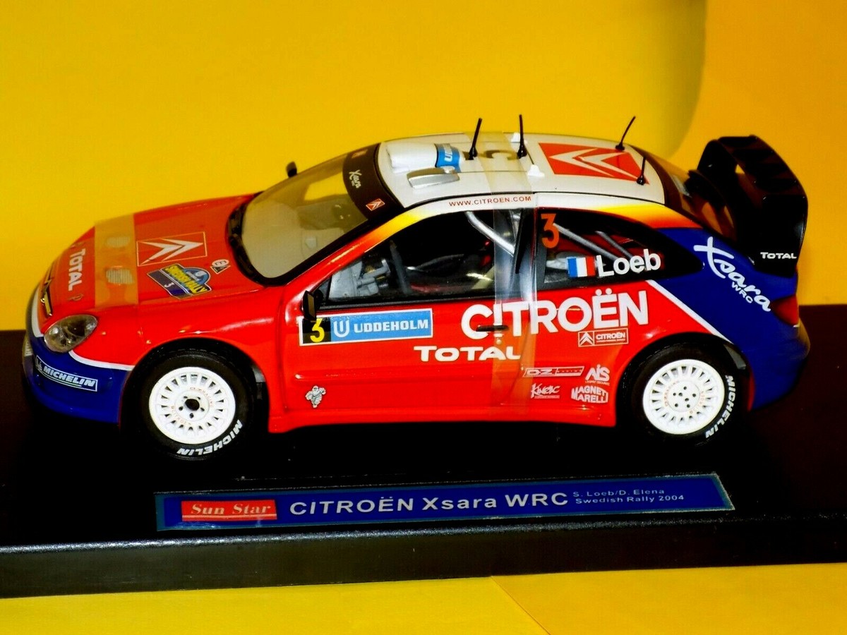 未展示品 オートアート 1/18 シトロエン XSARA WRC 2004 1/18 AutoArt