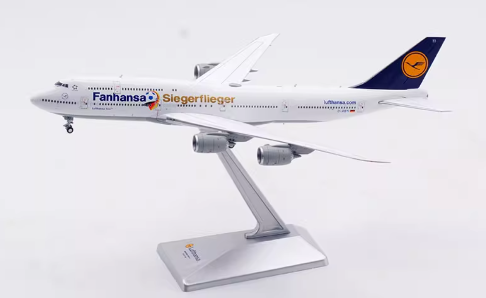 1:400 HX Model Lufthansa BOEING 747-8i Airplane Diecast Aircraft